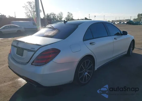 2018 Mercedes-Benz S 560 z USA, uszkodzony, nr VIN WDDUG8DB4JA399620